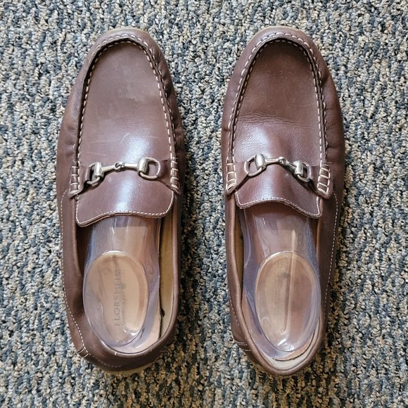 Florsheim Leather Men's Driving Moc Bit Loafer Size 12 D - Picture 3 of 10